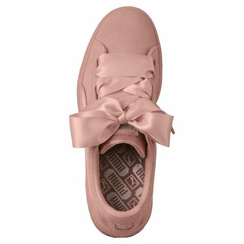 Sportssneakers til damer Puma Suede Heart Ep Gul 40