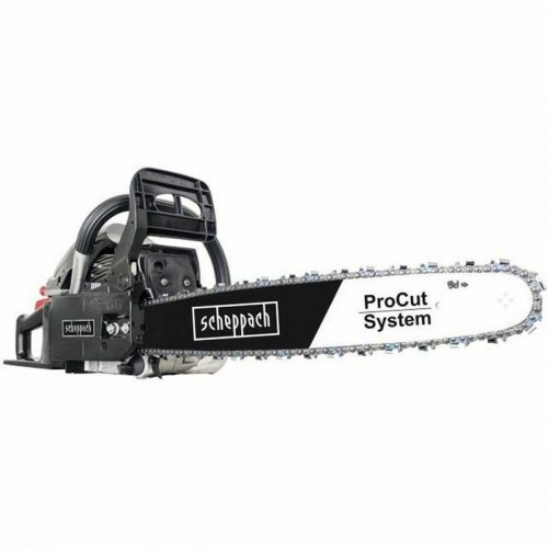 Scheppach CSP5300 motorsav - 53 cm³ benzin, 51 cm sværd