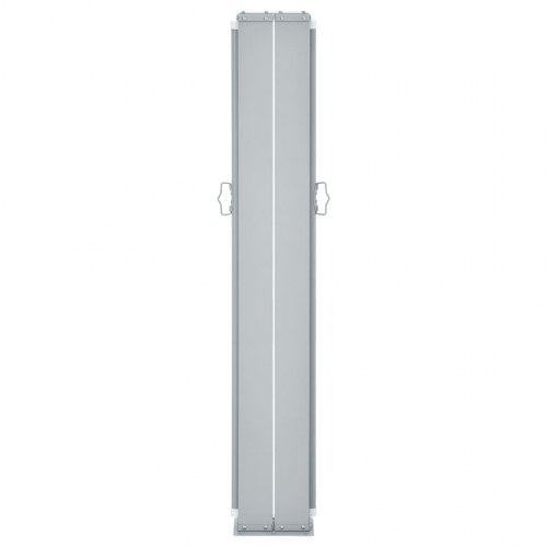 Sammenrullelig sidemarkise til terrasse 170 × 1.200 cm - blå