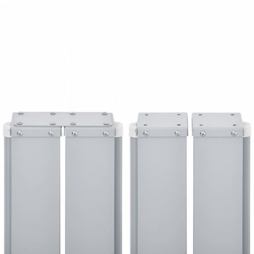 Sammenrullelig sidemarkise til terrasse 170 × 1.200 cm - blå