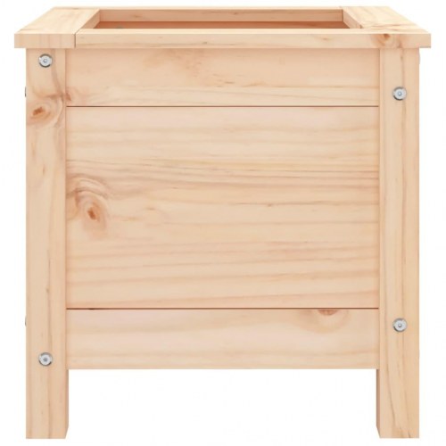 Plantekasse i massivt fyrretræ 40 x 40 x 39 cm