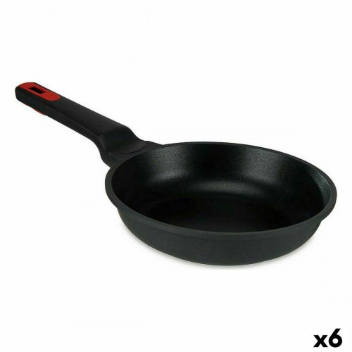 Stegepande Kinvara 77776 Sort Aluminium Bakelit Ø 22 cm (6 enheder)