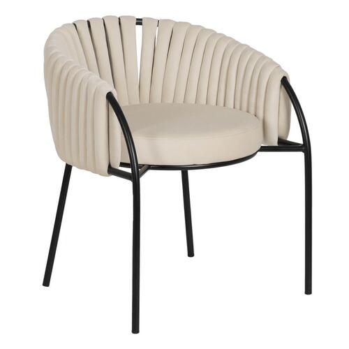 Stol Hvid Sort 60 x 49 x 70 cm