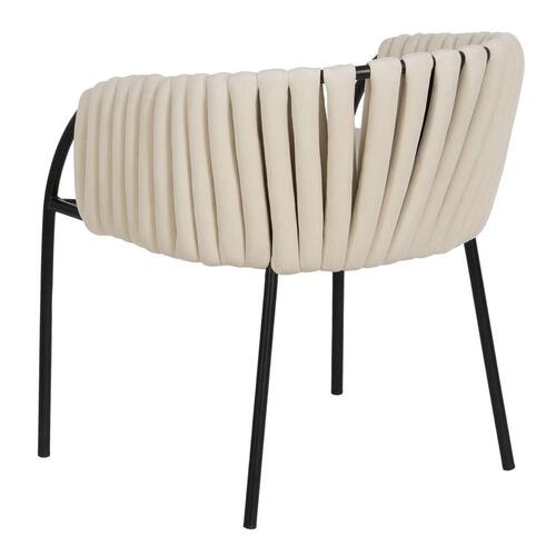 Stol Hvid Sort 60 x 49 x 70 cm