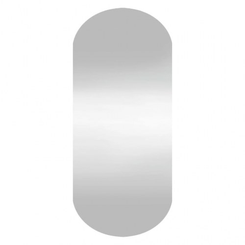 Vægspejl 25x60 cm ovalt glas