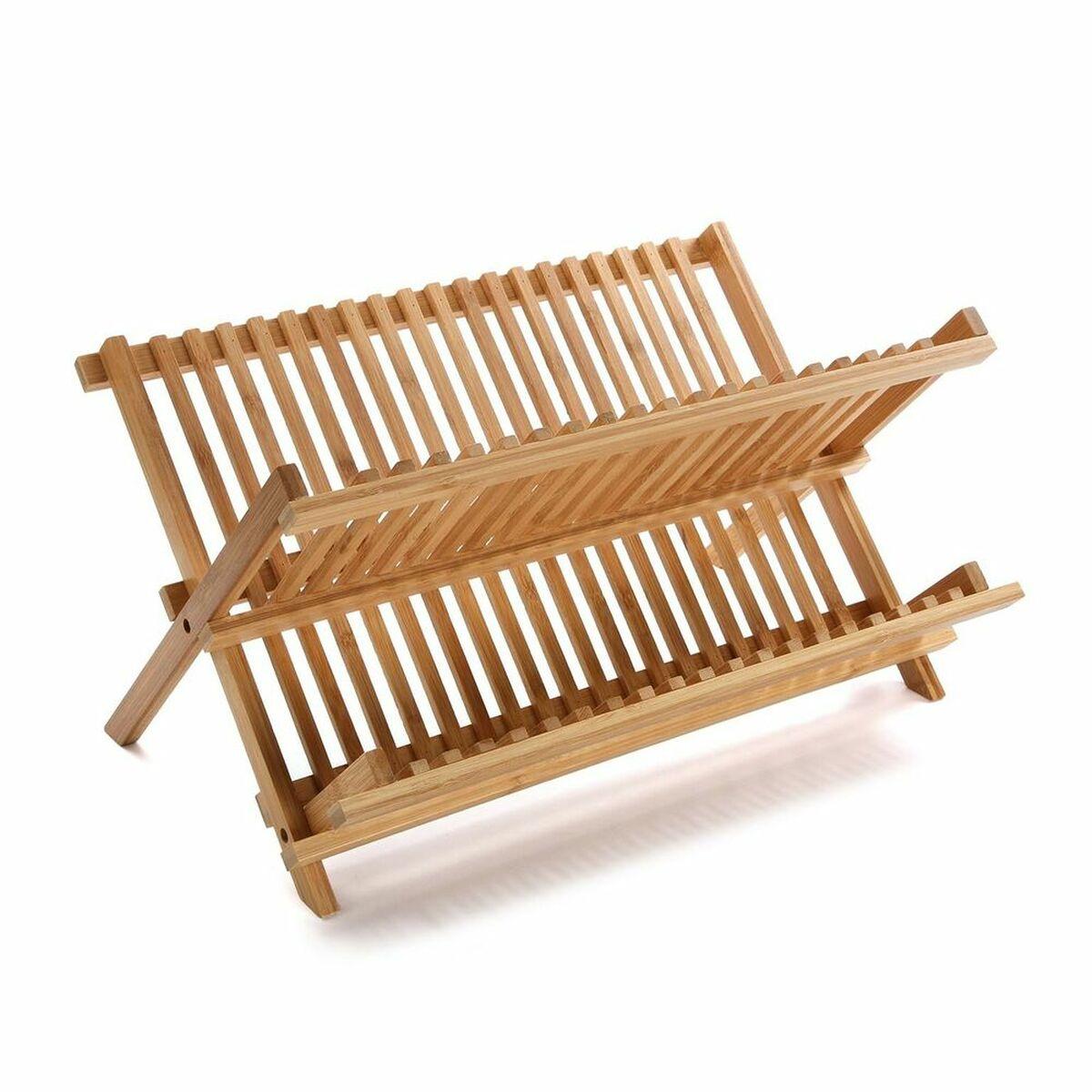 Opvaskestativ til køkkenvask Træ Bambus (30 x 23,5 x 44,3 cm)