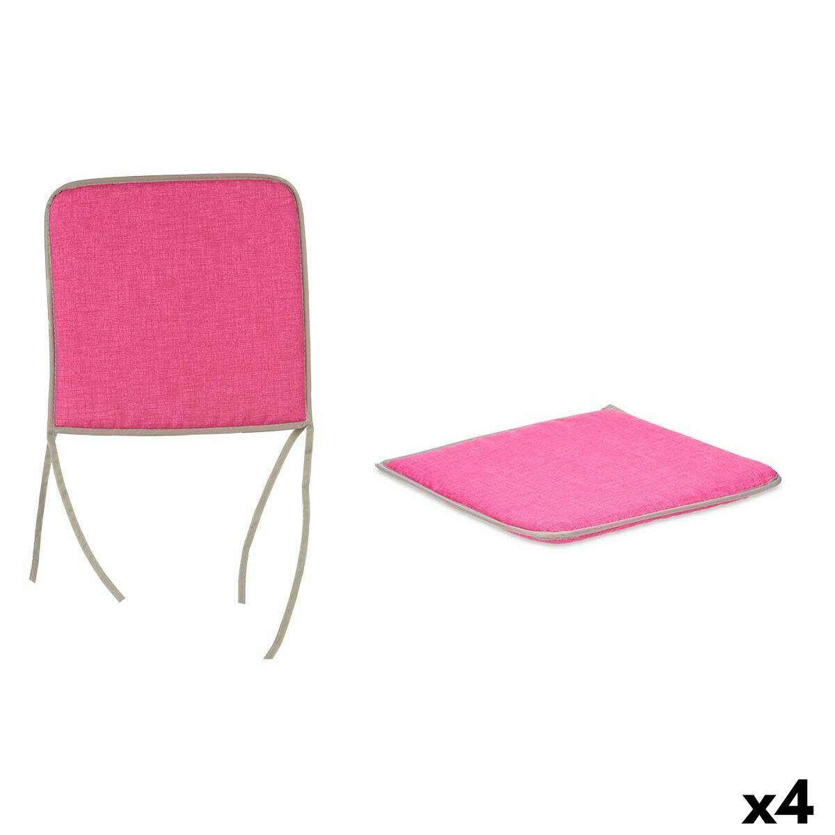 Stolpude sæt - pink, 38 × 38 cm (4 stk.)