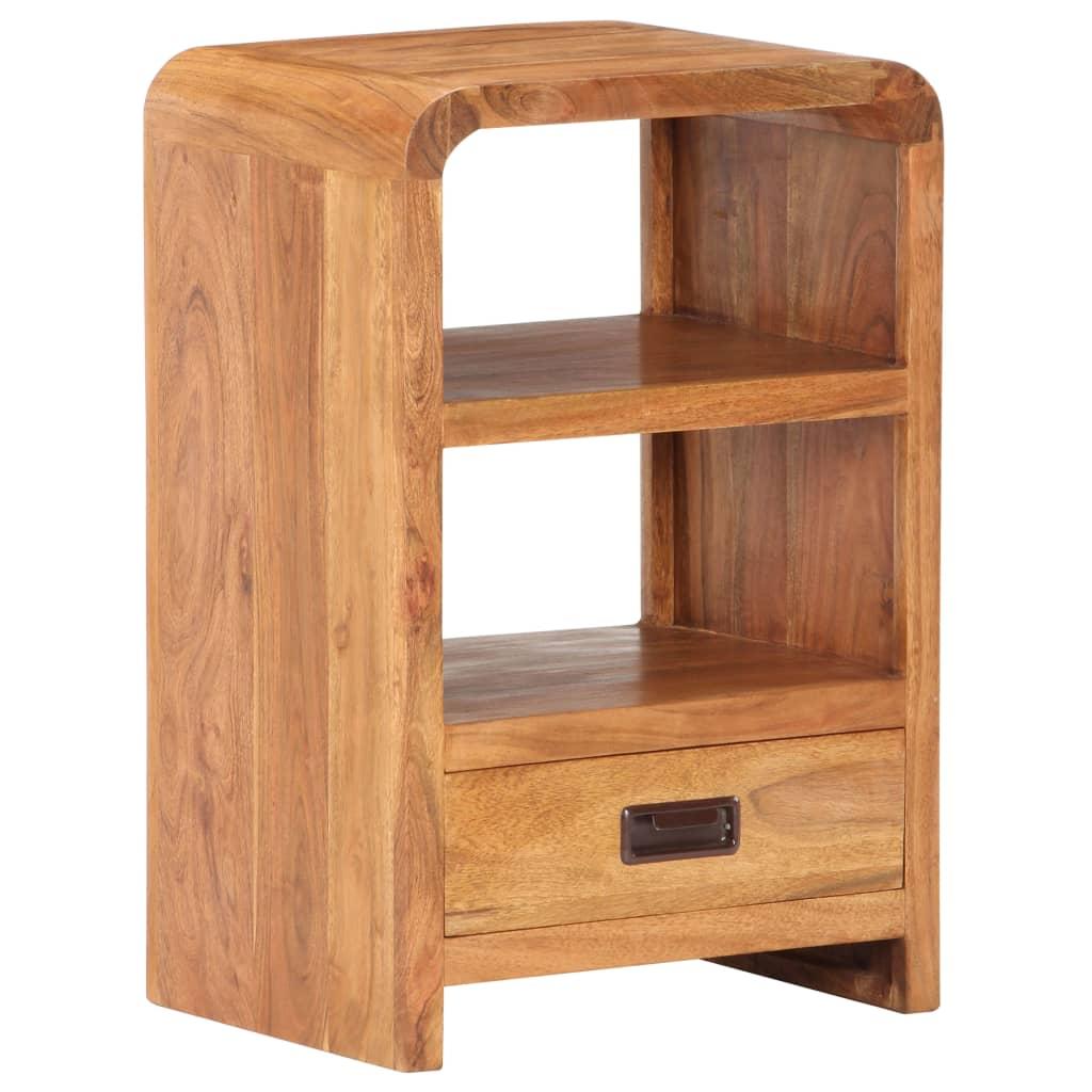 Natbord 40x30x60 Massivt Akacietræ Med Honningfinish