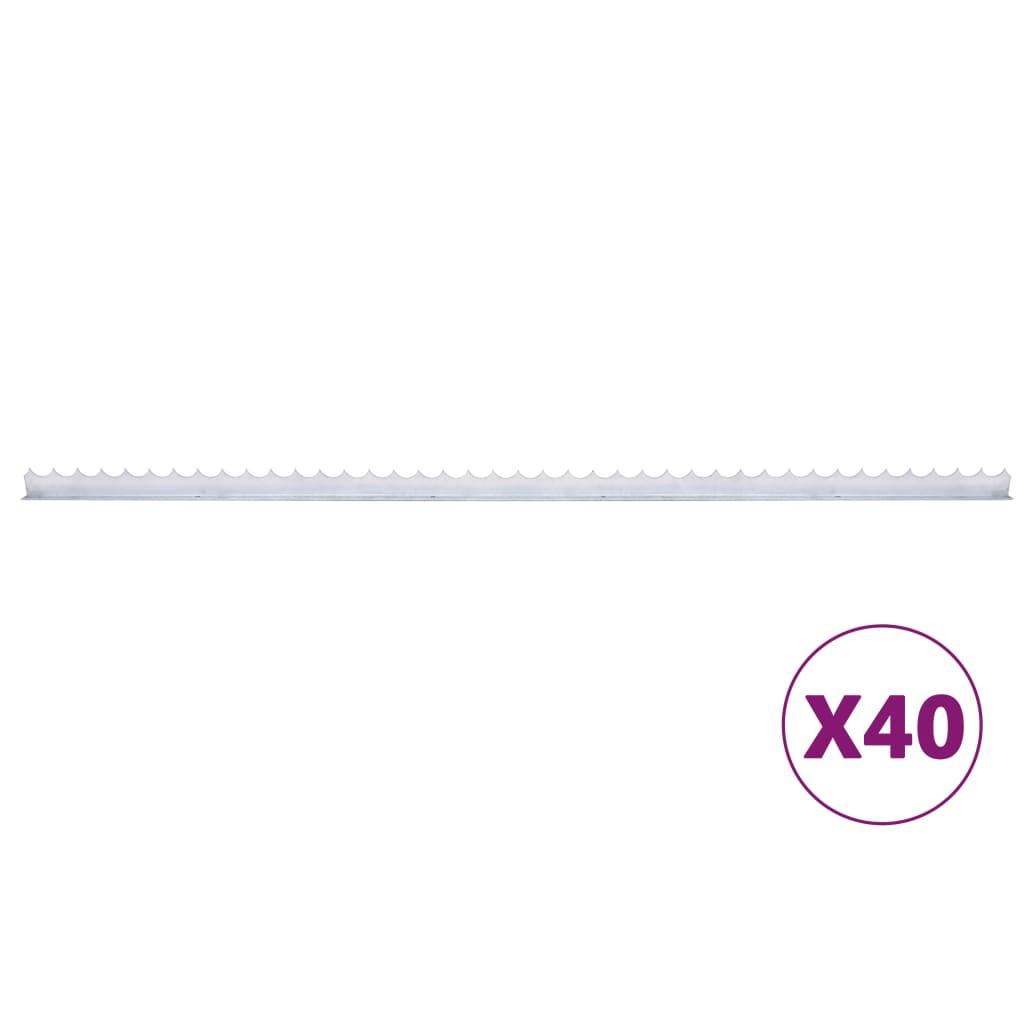Murpigge 40 stk. 1 m galvaniseret stål