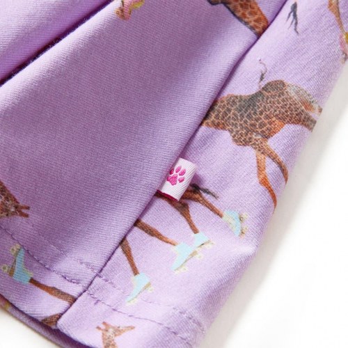 Nederdel til børn str. 104 lilla