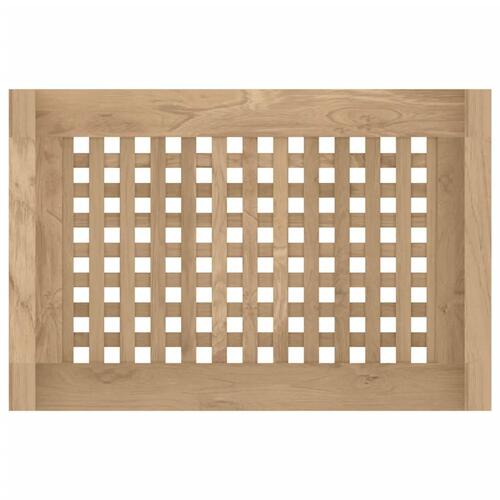 Badeværelsesbord 45x30x45 cm massivt teaktræ