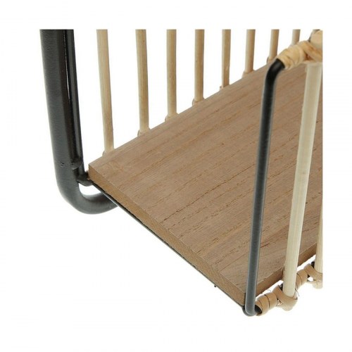 Versa tidsskriftholder i metal, harpiks og MDF - 12 × 68 × 32 cm