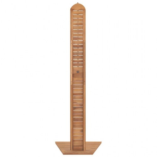 Havebruser i massivt teak 70×75×204 cm - udendørs fritstående bruser