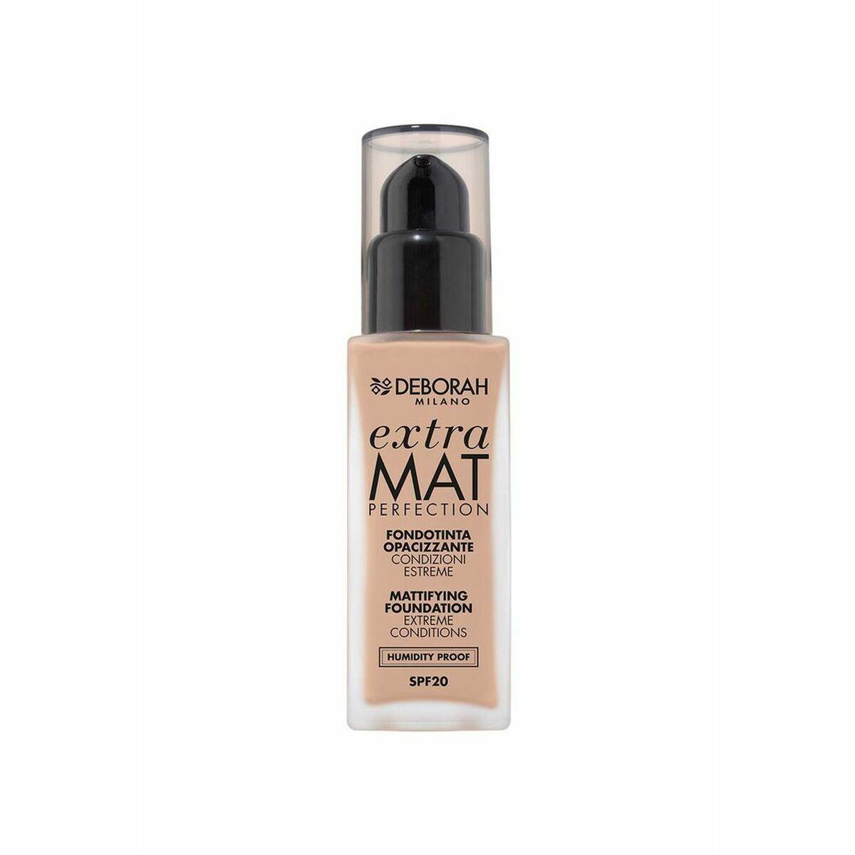 Flydende Makeup Foundation Extra Mat Perfection Deborah 2524214