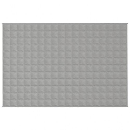 Tyngdetæppe 122x183 cm 5 kg stof grå