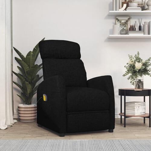 Massagestol stof sort