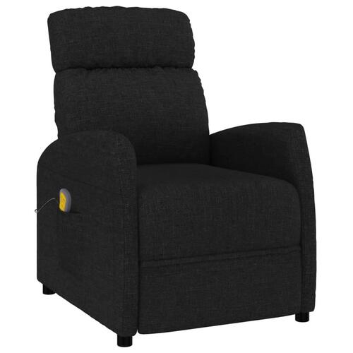 Massagestol stof sort
