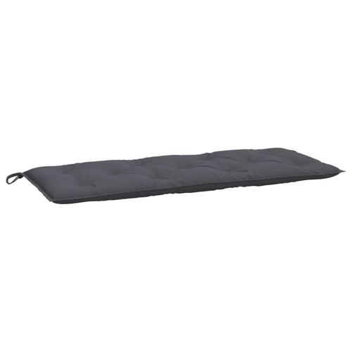 Hynde til havebænk 120x50x7 cm oxfordstof antracitgrå