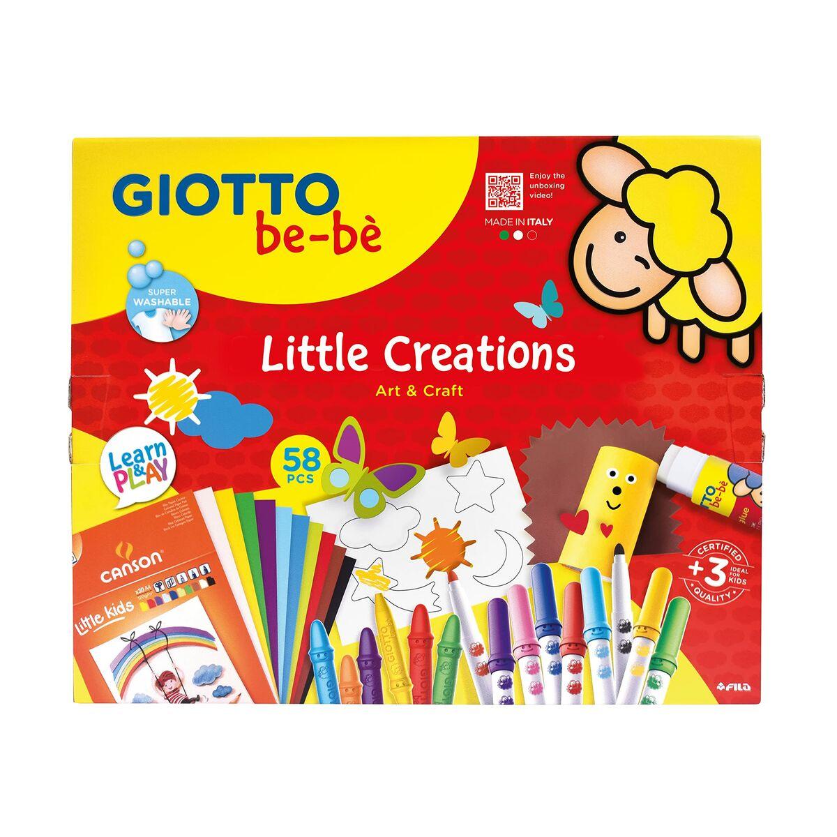 Tegninger til at tegne Giotto Multifarvet 58 Dele
