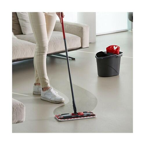 Gulvmoppe med dobbeltvirkende spand Vileda Ultramax Mop Set Sort