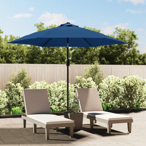 Udskiftningsdug til parasol 300 cm azurblå
