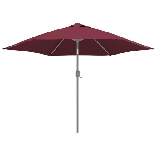 Udskiftningsdug til parasol 300 cm bordeauxfarvet