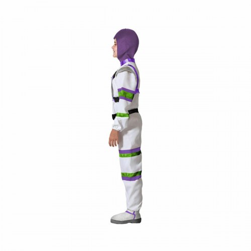 Astronaut kostume til børn - kvinde, 5-6 år, 100 % polyester