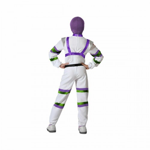 Astronaut kostume til børn - kvinde, 5-6 år, 100 % polyester