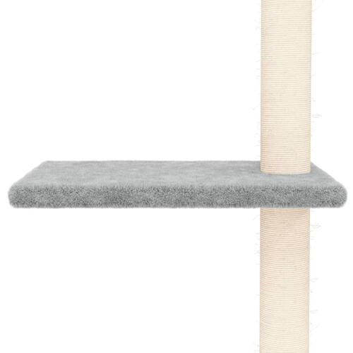 Kradsetræ fra gulv til loft 267,5-297,5 cm lysegrå