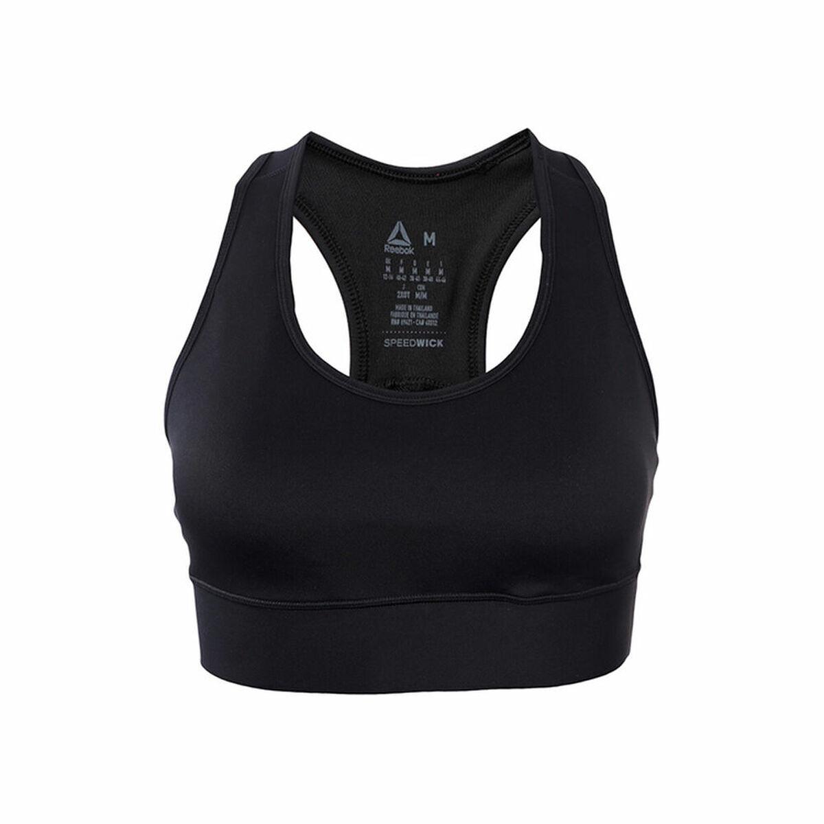 Reebok sports-bh TOUGHT BRA D78704 - Sort, dame, XS