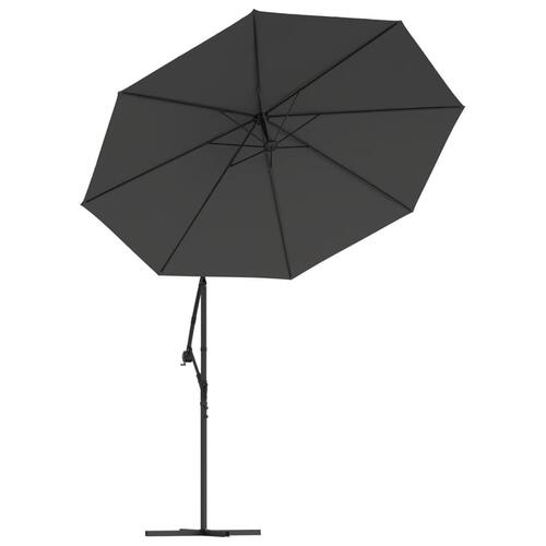 Parasoldug til hængeparasol 350 cm antracitgrå