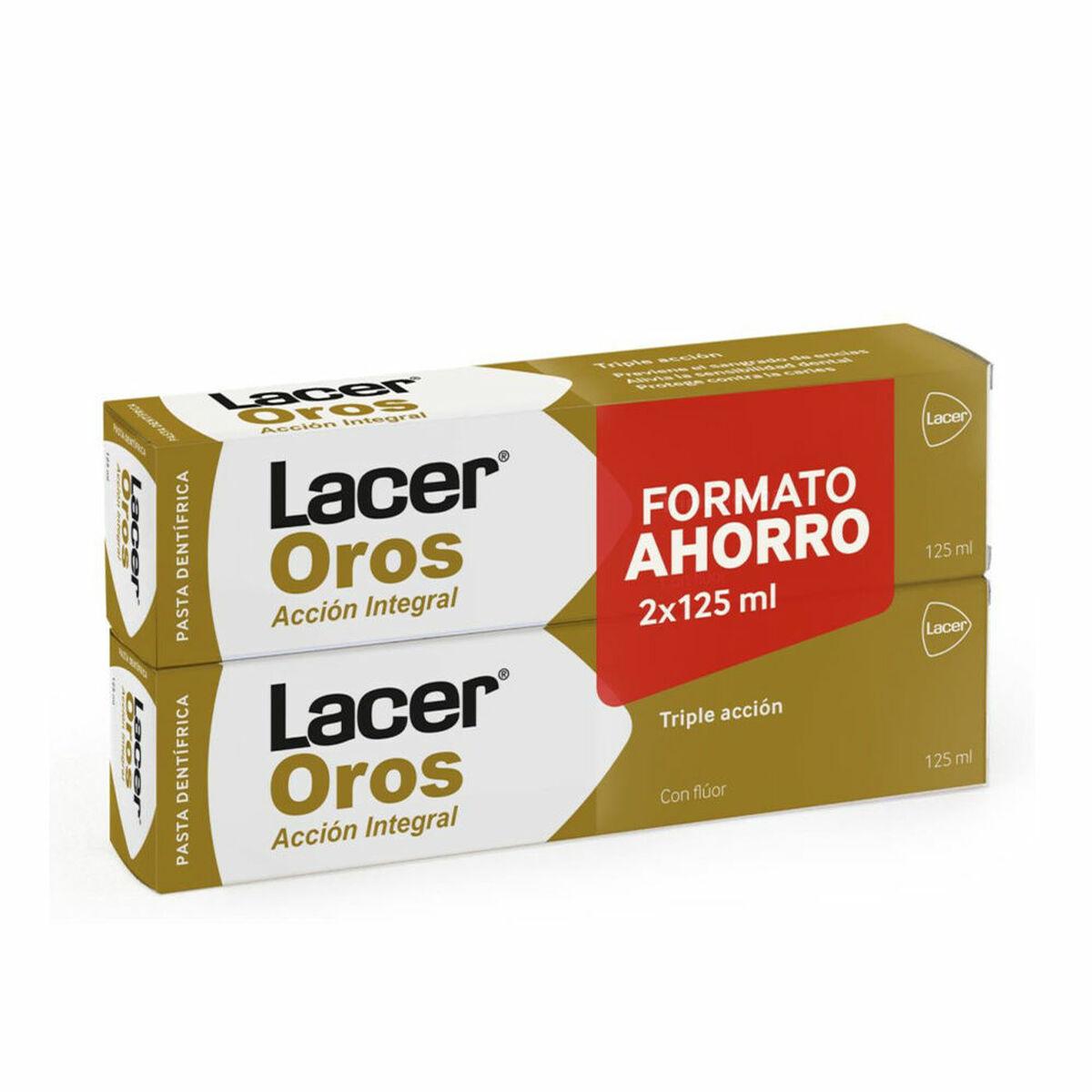 Lacer Oros tandpasta - Triple Action 2 x 125 ml
