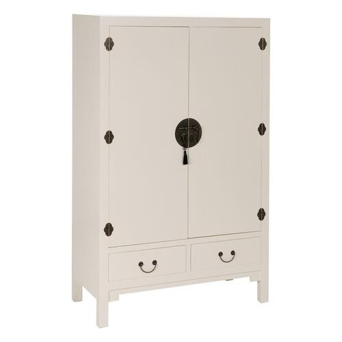 Skab ORIENTE Hvid 100 x 45 x 160 cm