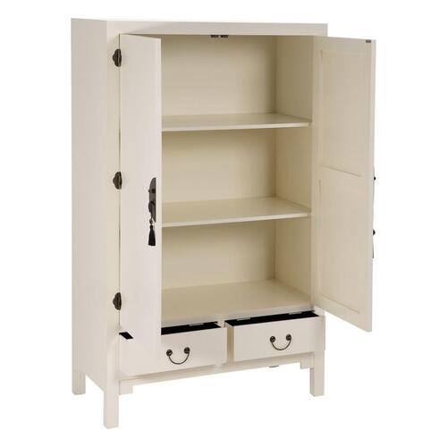 Skab ORIENTE Hvid 100 x 45 x 160 cm