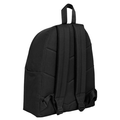 Safta skoletaske - sort rygsæk 33 × 42 × 15 cm