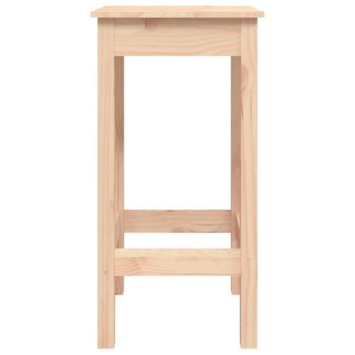 Barstole 2 stk. 40x40x78 cm massivt fyrretræ