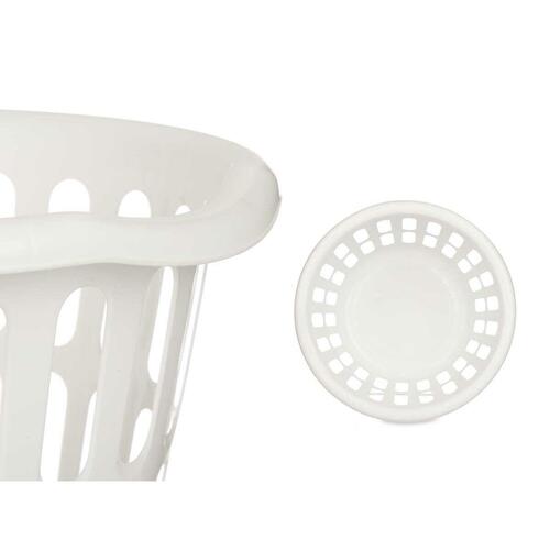 Kurv Hvid polypropylen 27 L 40 x 25 x 40 cm (18 enheder)