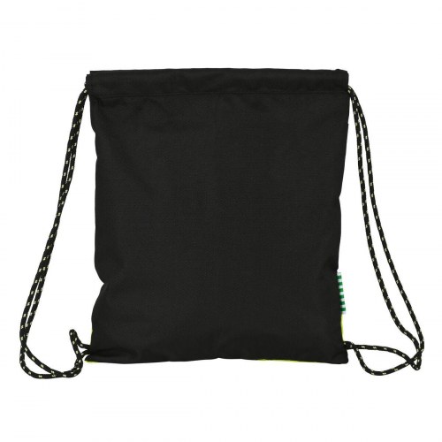 Gymnastiktaske Real Betis Balompié - sort/lime
