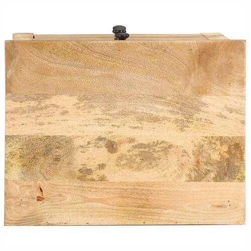 Sengebord 45x35x60 cm massivt mangotræ