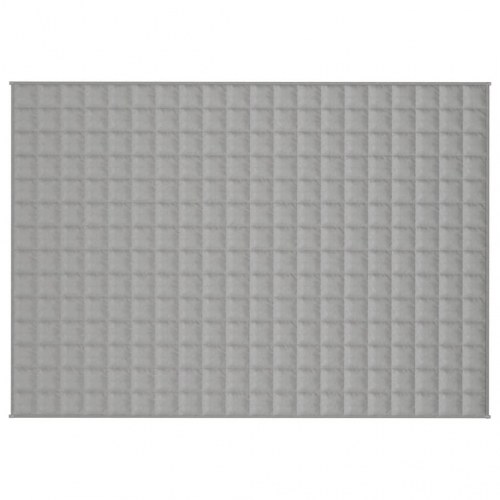 Tyngdetæppe i bomuld 137×200 cm - 6 kg, grå