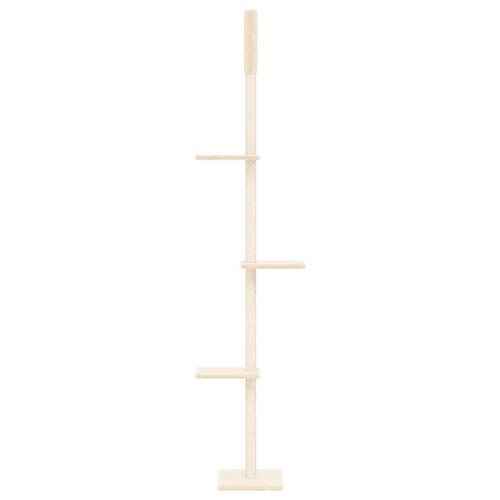 Kradsetræ fra gulv til loft 267,5-297,5 cm cremefarvet