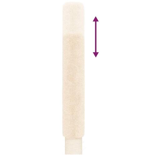 Kradsetræ fra gulv til loft 267,5-297,5 cm cremefarvet