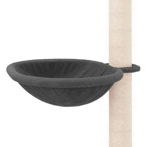 Kradsetræ fra gulv til loft 263,5-289,5 cm mørkegrå