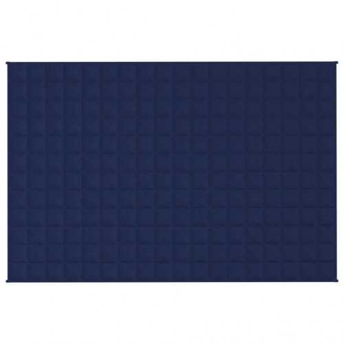 Tyngdetæppe i bomuld 122×183 cm - 5 kg - blå