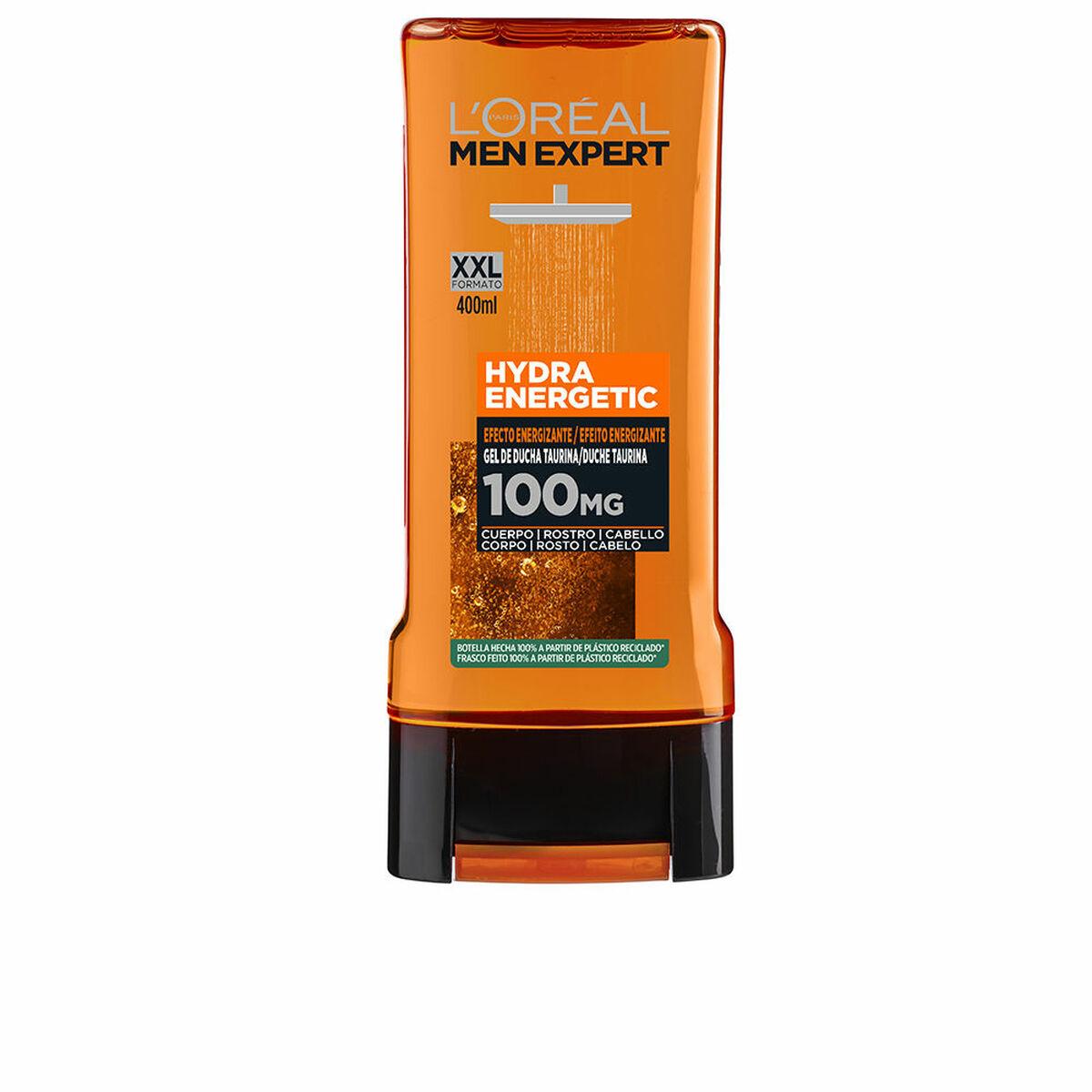 Badeprodukter L'oréal  Taurine Shower Gel Hydra Energetic Men Expert 400 ml