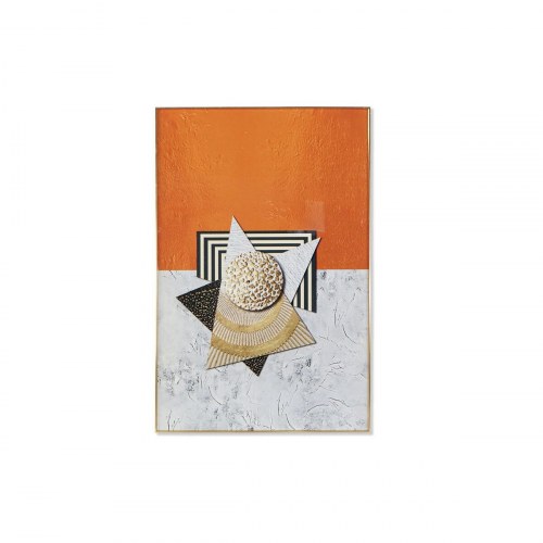 Maleri - Abstrakt moderne, aluminium/Træ MDF, 80 × 120 cm