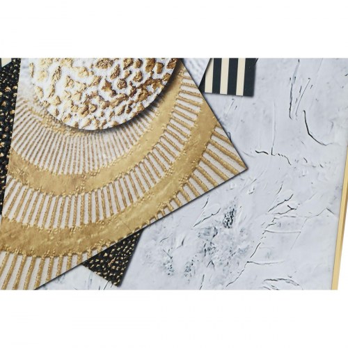 Maleri - Abstrakt moderne, aluminium/Træ MDF, 80 × 120 cm