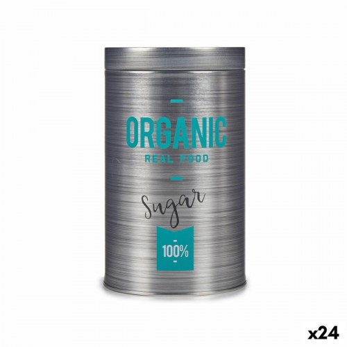 Kinvara Organic sukkerskål - grå dåse 10,4 × 18,2 × 10,4 cm (24 stk)