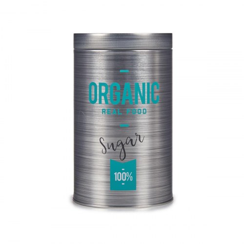 Kinvara Organic sukkerskål - grå dåse 10,4 × 18,2 × 10,4 cm (24 stk)