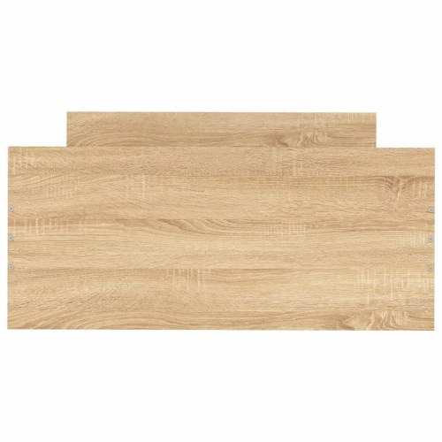 Sengeramme 90x190 cm i konstrueret træ - sonoma-eg